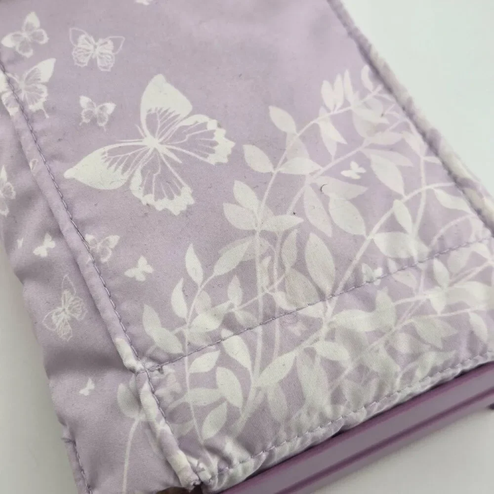 Fisher Price Loving Family Doll Bed Parent Bedroom 2011 Purple Butterfly